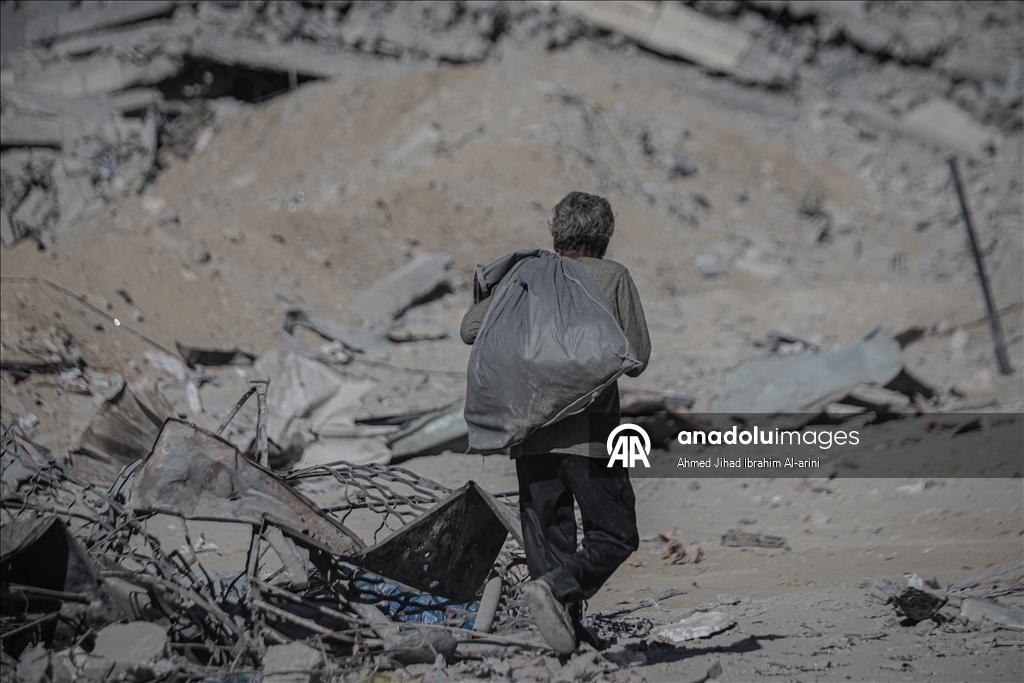 Армия Израиля разрушила квартал Аль-Наср в городе Газа