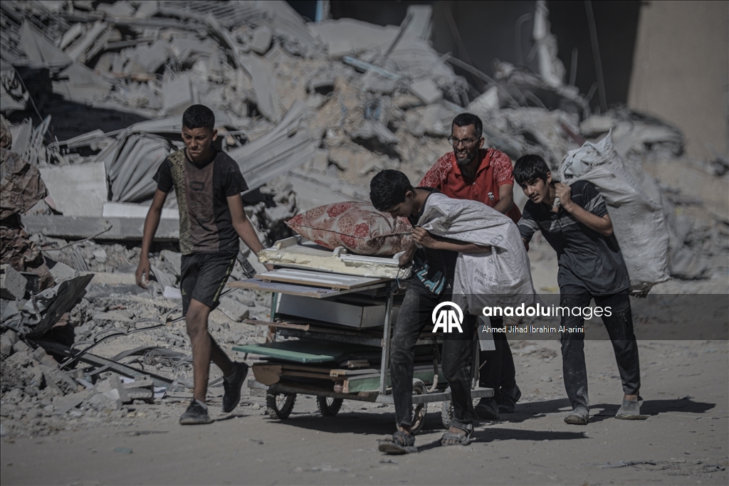 Армия Израиля разрушила квартал Аль-Наср в городе Газа