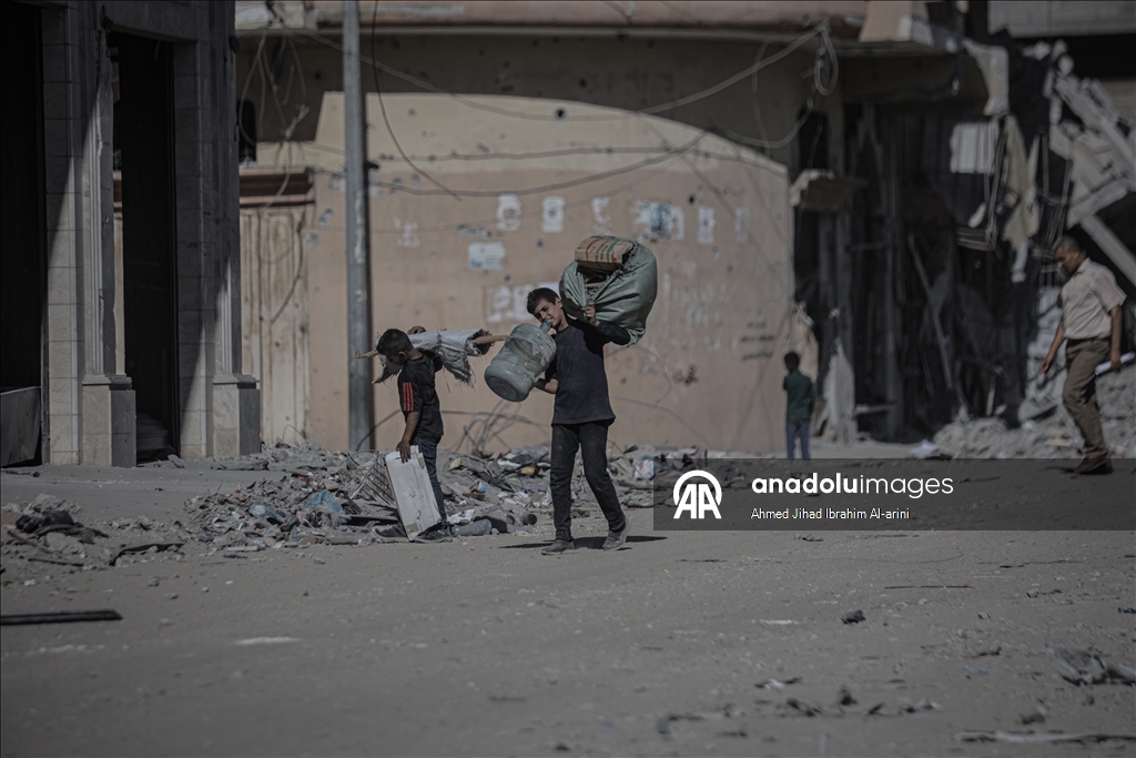 Армия Израиля разрушила квартал Аль-Наср в городе Газа