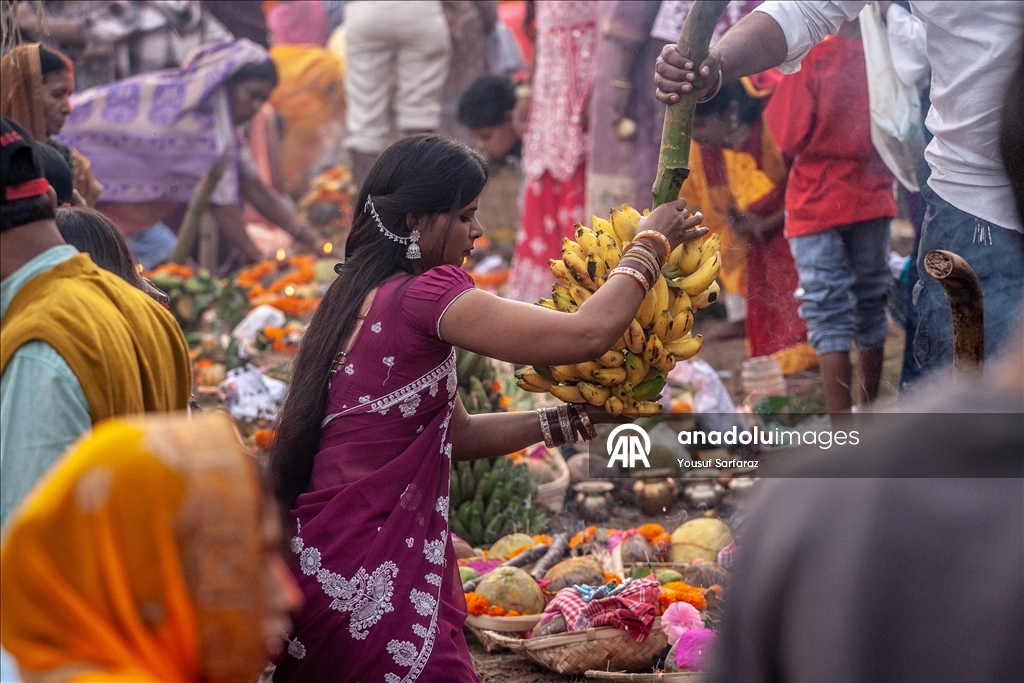 Фестиваль Чхат-пуджа в Индии