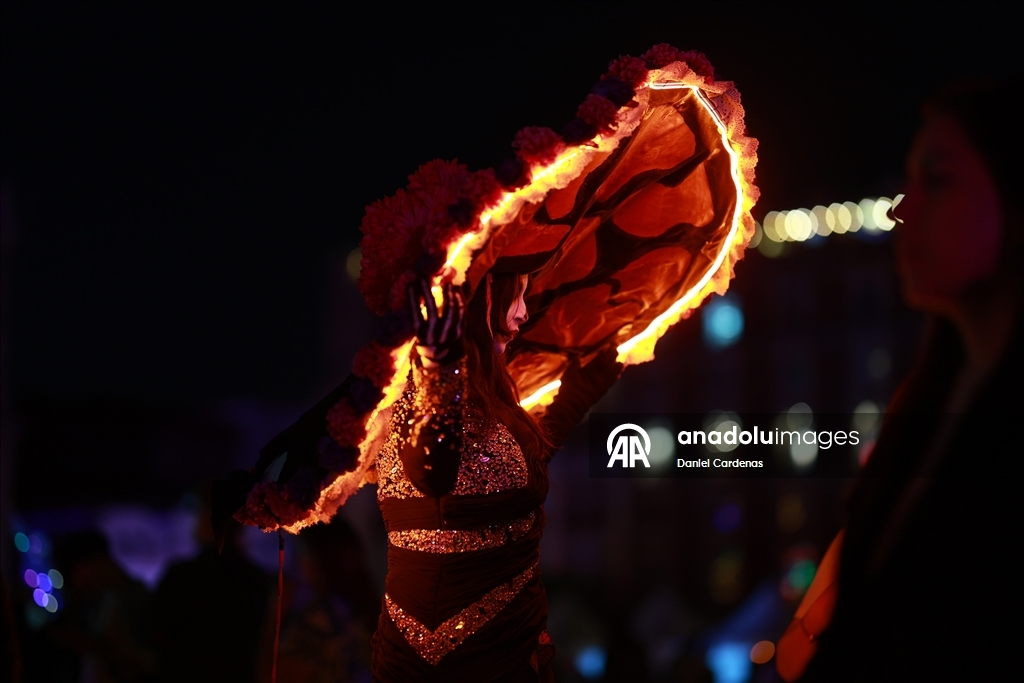 В Мехико отмечают День мертвых