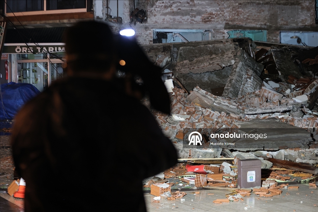 Balıkesir’in Sındırgı ilçesinde 6.1 büyüklüğünde deprem meydana geldi