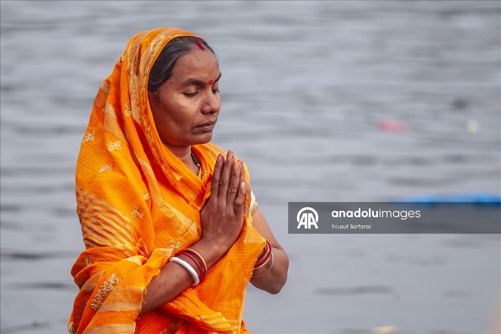 Фестиваль Чхат-пуджа в Индии