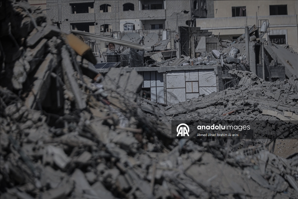Армия Израиля разрушила квартал Аль-Наср в городе Газа