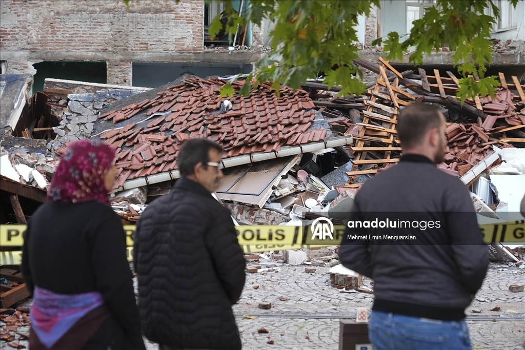 Balıkesir’in Sındırgı ilçesinde 6.1 büyüklüğünde deprem meydana geldi