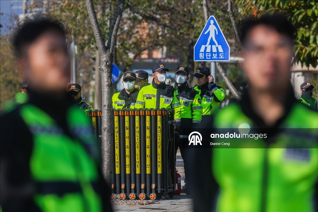 В Южной Корее прошли акции протеста перед визитом Дональда Трампа