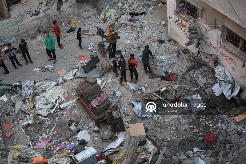 Число жертв израильских атак на Газу в нарушение прекращения огня выросло до 63