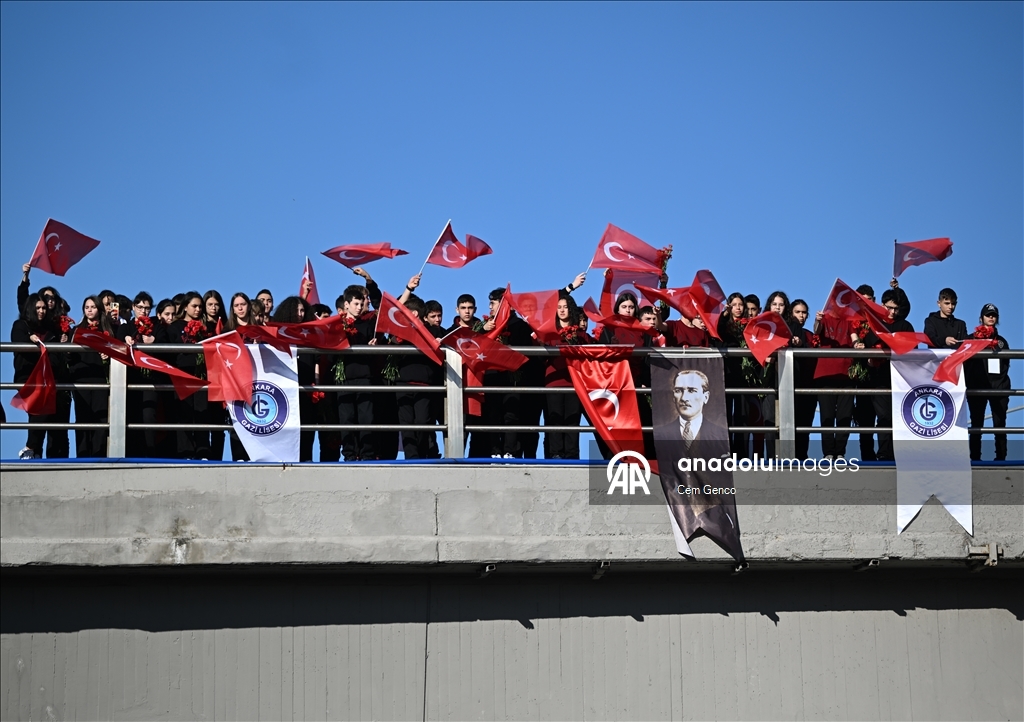 Ankara'da Cumhuriyet Bayramı dolayısıyla resmi geçit töreni yapıldı