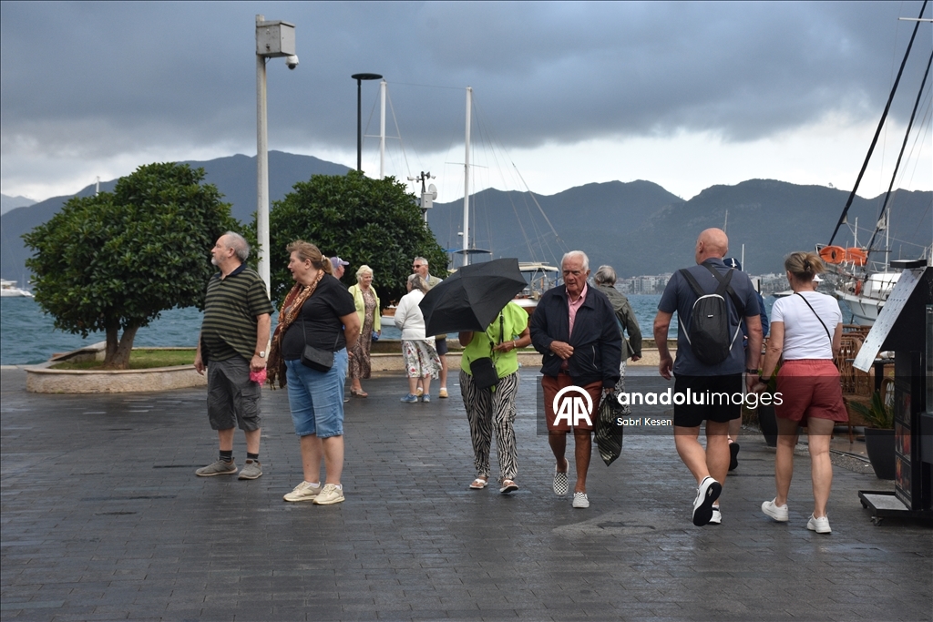 В Мармарис прибыло 1840 туристов на круизном лайнере «Marella Discovery 2»