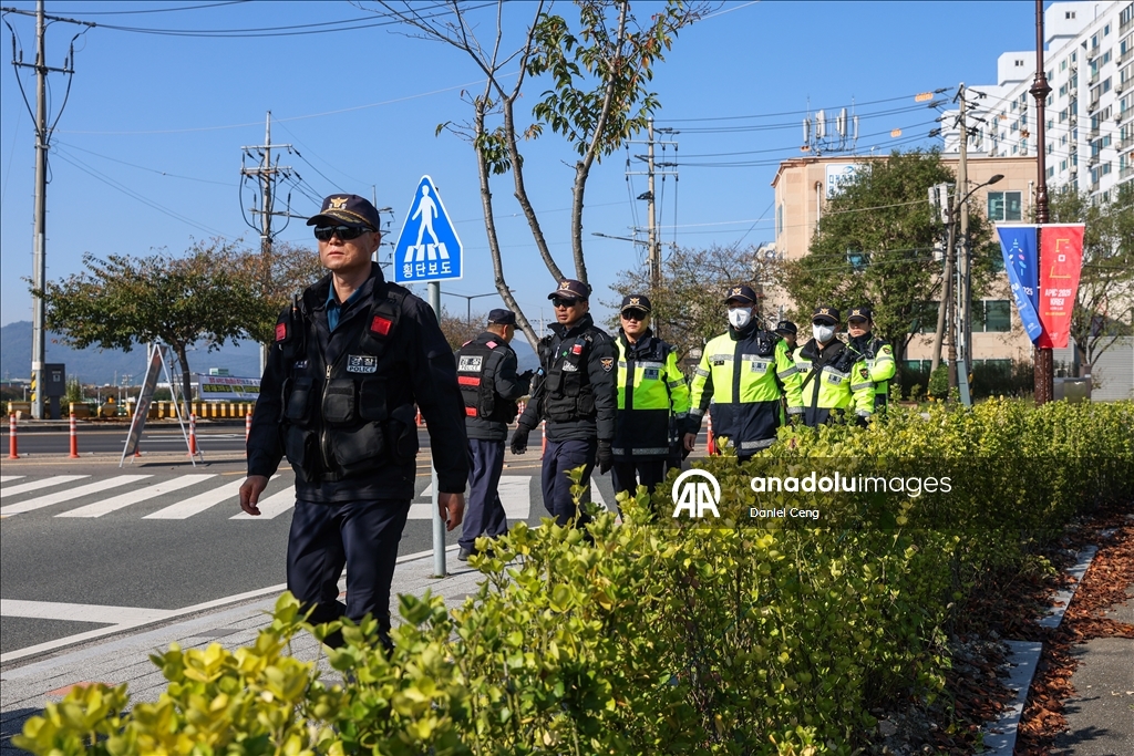 В Южной Корее прошли акции протеста перед визитом Дональда Трампа