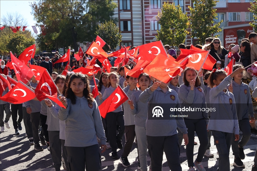 Trakya'da 29 Ekim Cumhuriyet Bayramı kutlanıyor