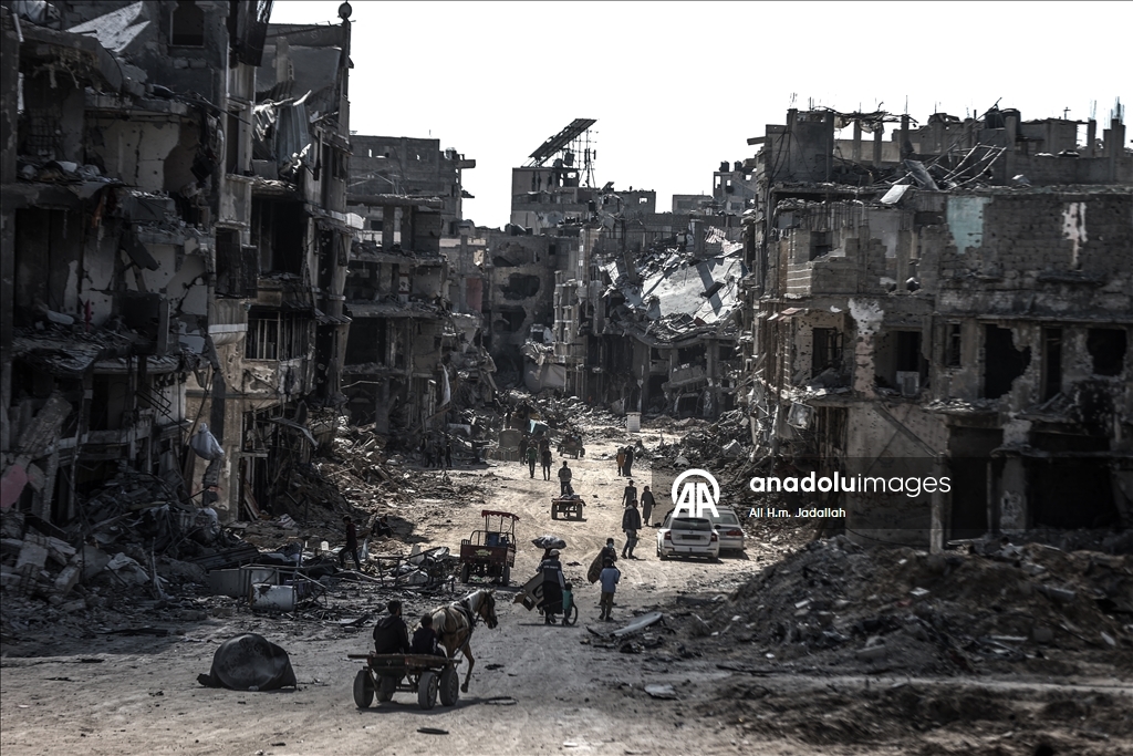 AA foto muhabirinin Han Yunus'ta çektiği fotoğraf UAD'deki duruşmada gösterildi