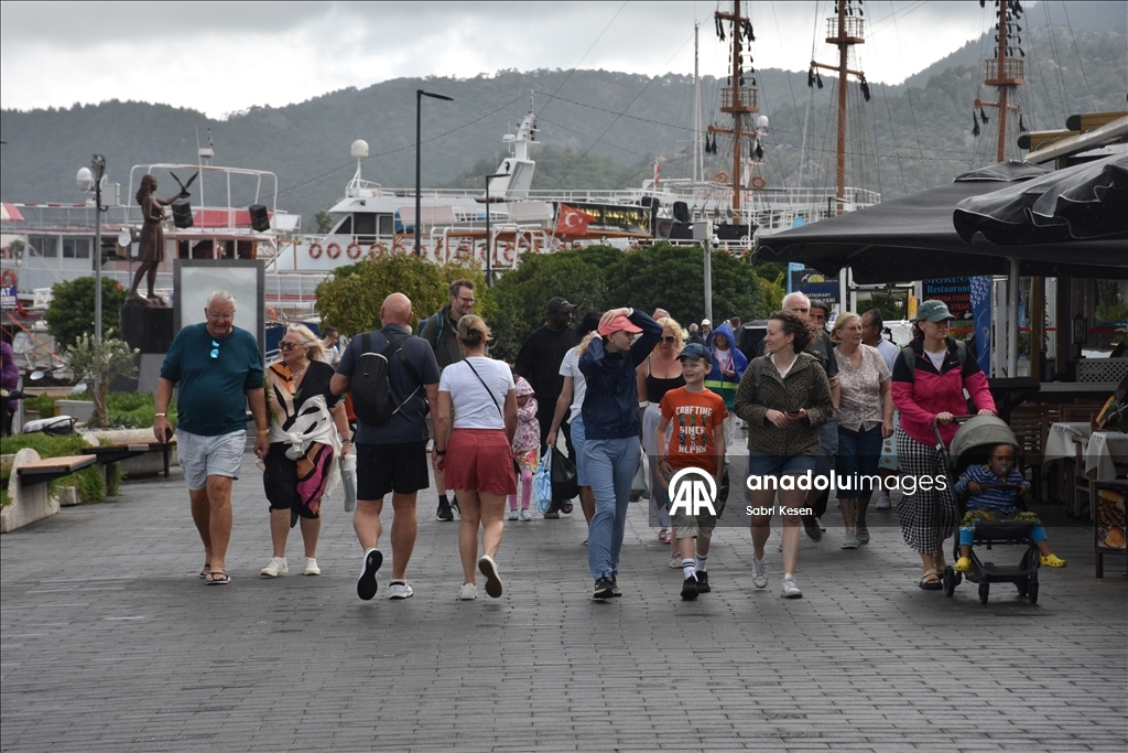 В Мармарис прибыло 1840 туристов на круизном лайнере «Marella Discovery 2»