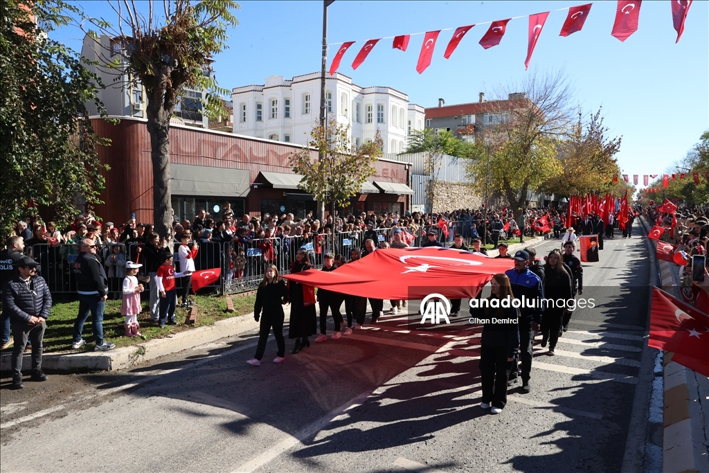 Trakya'da 29 Ekim Cumhuriyet Bayramı kutlanıyor