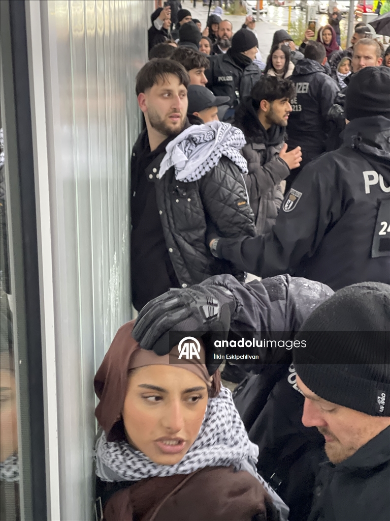 В Берлине прошла демонстрация в поддержку Палестины