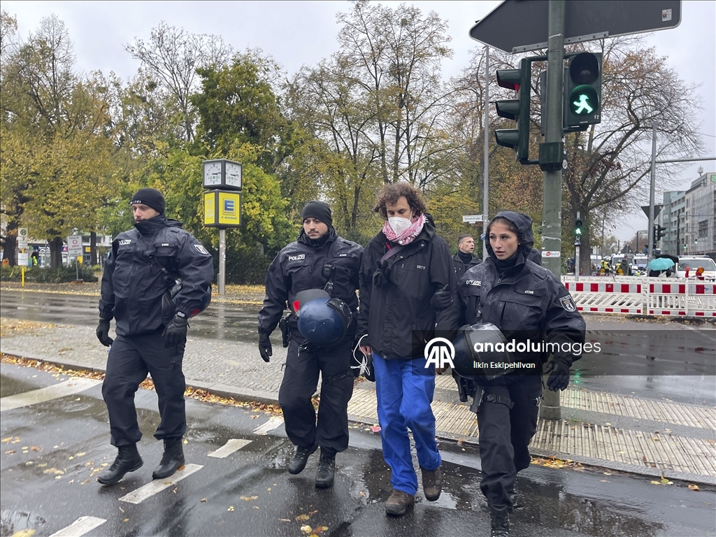 В Берлине прошла демонстрация в поддержку Палестины