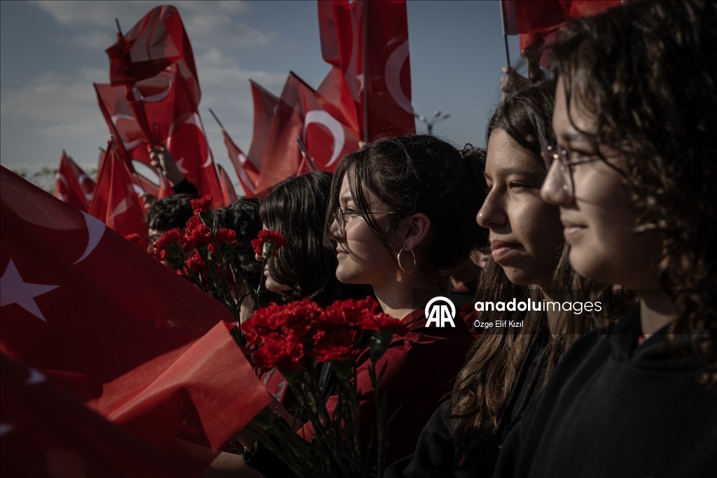 Ankara'da Cumhuriyet Bayramı dolayısıyla resmi geçit töreni yapıldı