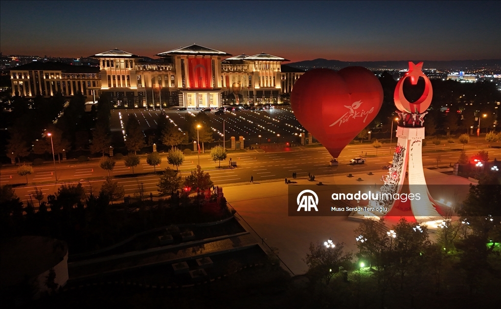 Cumhuriyet'in 102. yıl dönümü kutlanıyor