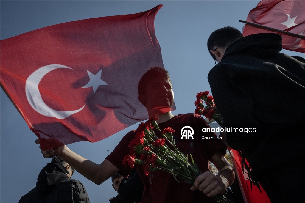 Ankara'da Cumhuriyet Bayramı dolayısıyla resmi geçit töreni yapıldı