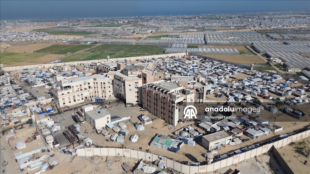 Бывшая тюрьма в Хан-Юнусе стала убежищем для палестинцев