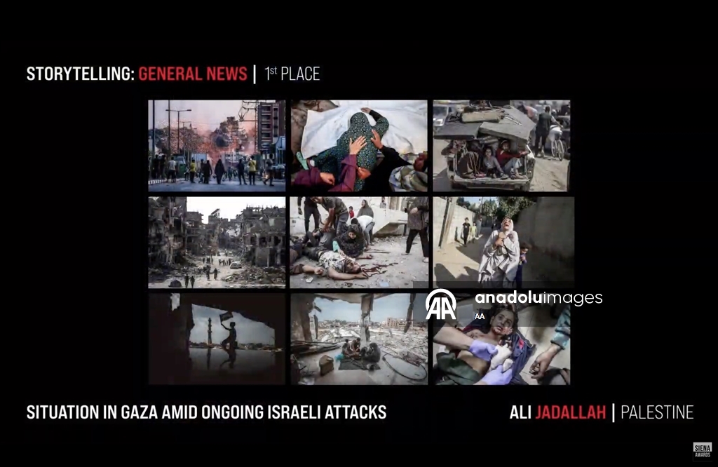 Anadolu Ajansı foto muhabirleri ve kameramanları Siena Uluslararası Fotoğraf Ödülleri'ne damga vurdu
