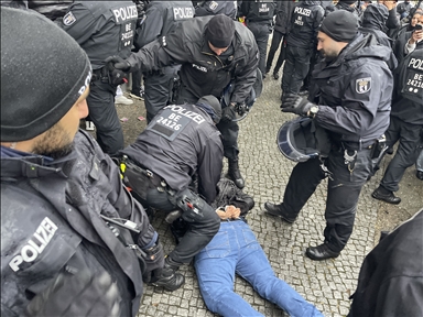 В Берлине прошла демонстрация в поддержку Палестины