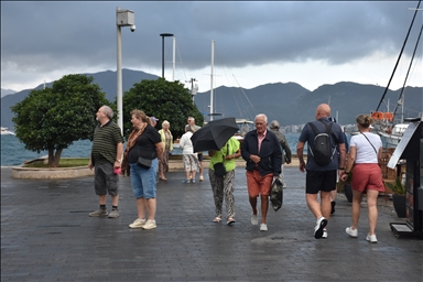 В Мармарис прибыло 1840 туристов на круизном лайнере «Marella Discovery 2»