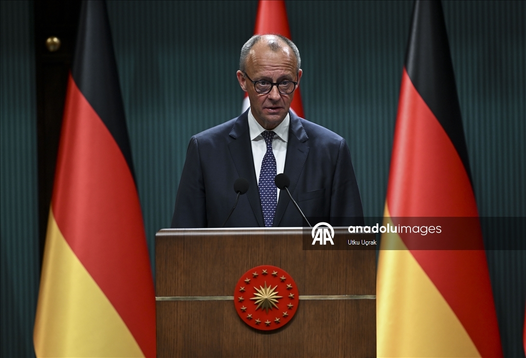 Cumhurbaşkanı Erdoğan ve Almanya Başbakanı Merz, ortak basın toplantısı düzenledi