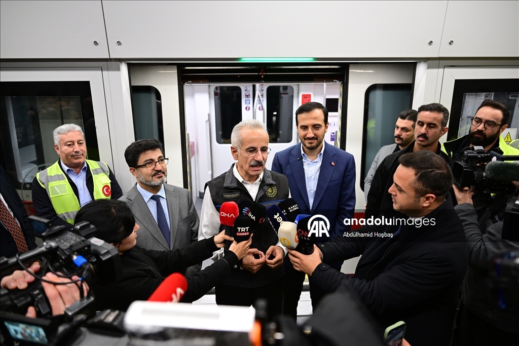 Halkalı-İstanbul Havalimanı Metro Hattı'nın 2026'nın ilk çeyreğinde açılması planlanıyor