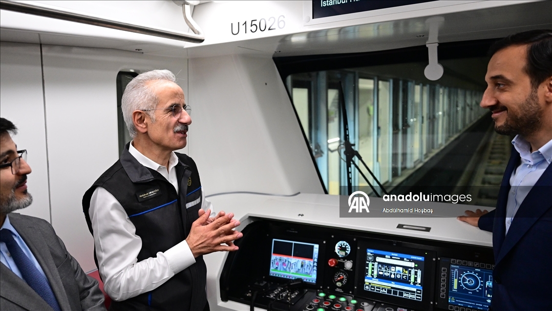 Halkalı-İstanbul Havalimanı Metro Hattı'nın 2026'nın ilk çeyreğinde açılması planlanıyor