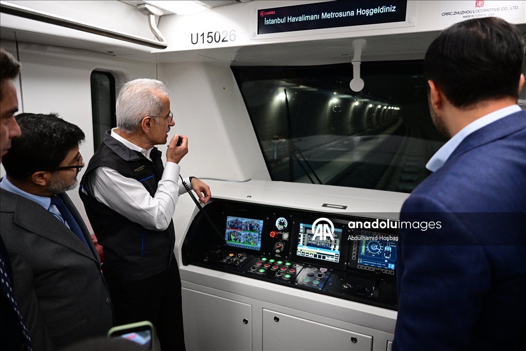 Halkalı-İstanbul Havalimanı Metro Hattı'nın 2026'nın ilk çeyreğinde açılması planlanıyor