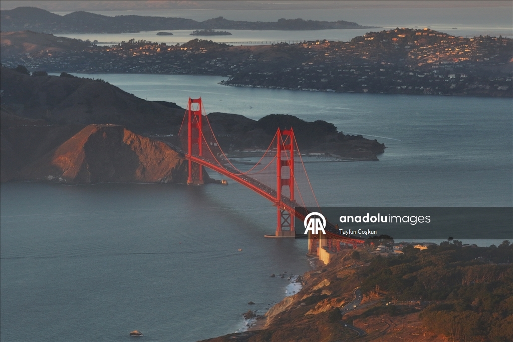 Закаты в Калифорнии создают прекрасные пейзажи