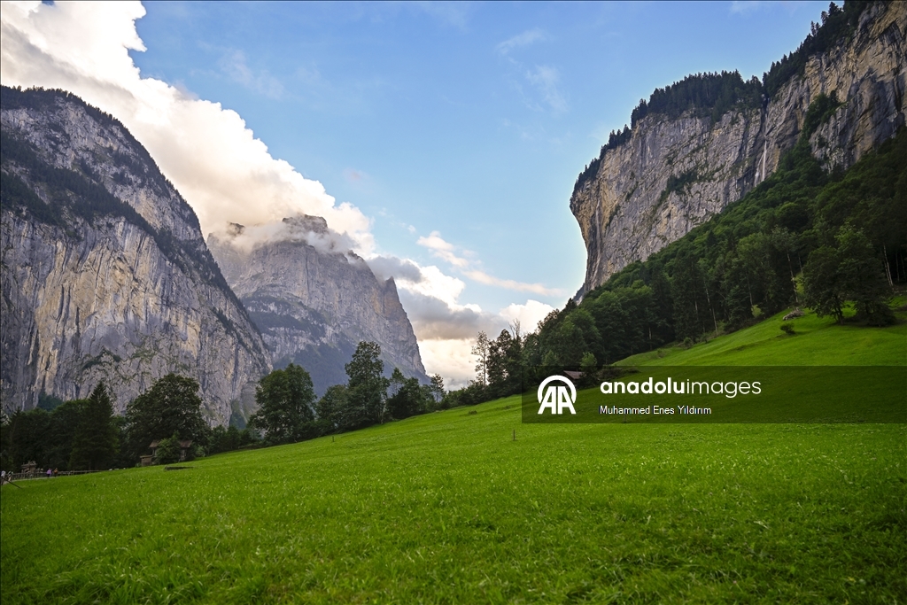 Сказочная долина в Альпах: Лаутербруннен