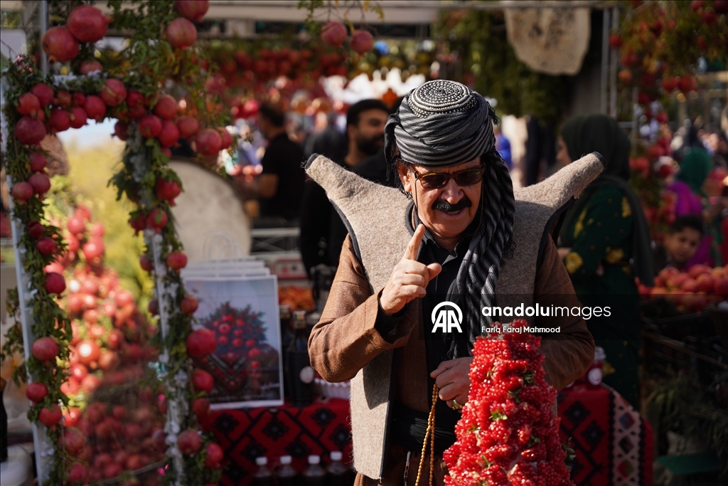 11th Pomegranate Festival kicks off in Iraq’s Halabja