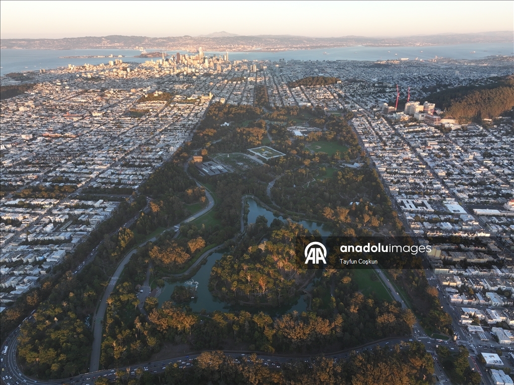 Закаты в Калифорнии создают прекрасные пейзажи