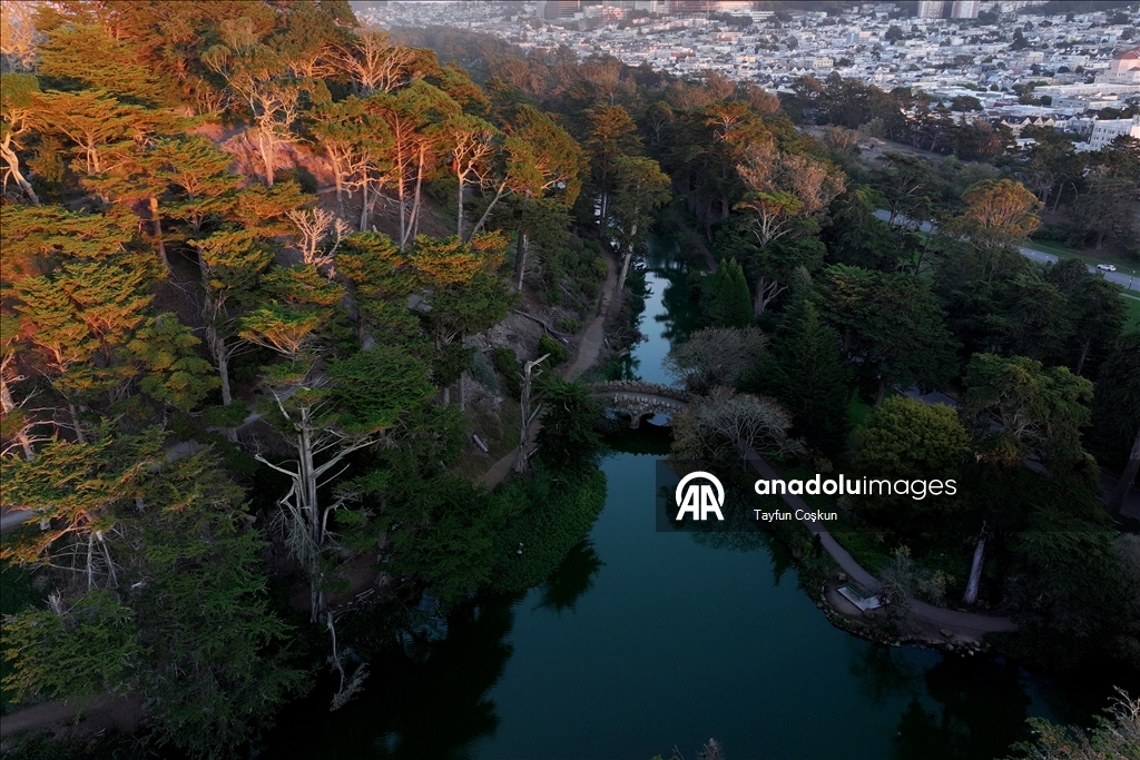 Закаты в Калифорнии создают прекрасные пейзажи