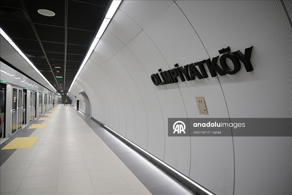 Halkalı-İstanbul Havalimanı Metro Hattı'nın 2026'nın ilk çeyreğinde açılması planlanıyor