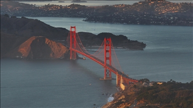 San Francisco view during sunset