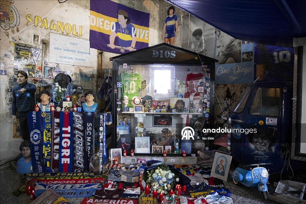 Anniversary of Diego Armando Maradona's birth in Naples
