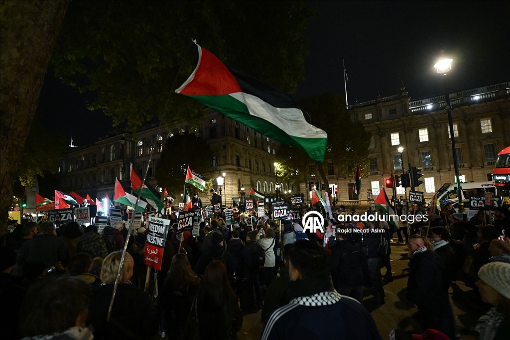В Лондоне прошла акция против израильских атак на Газу