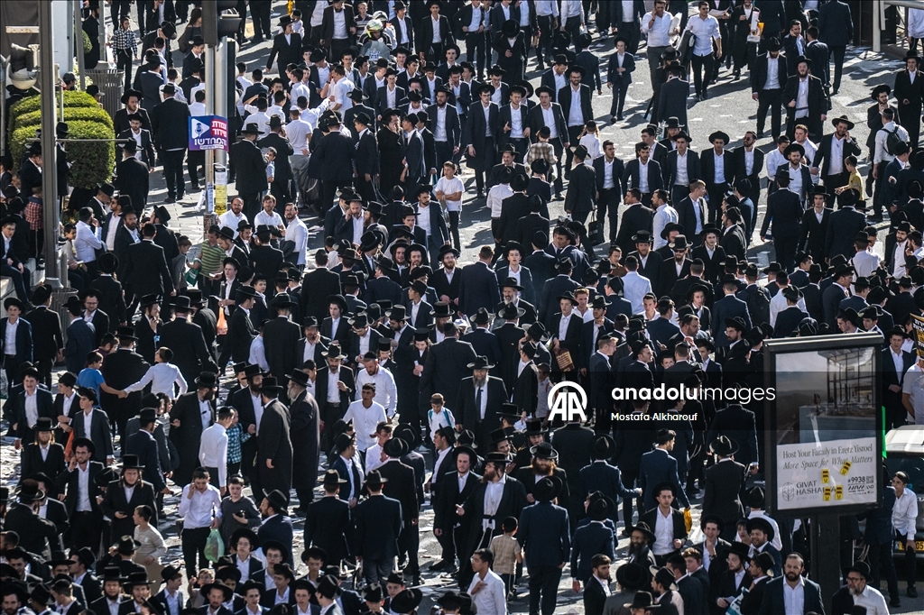 Десятки тысяч ультраортодоксов протестуют против призыва в Иерусалиме