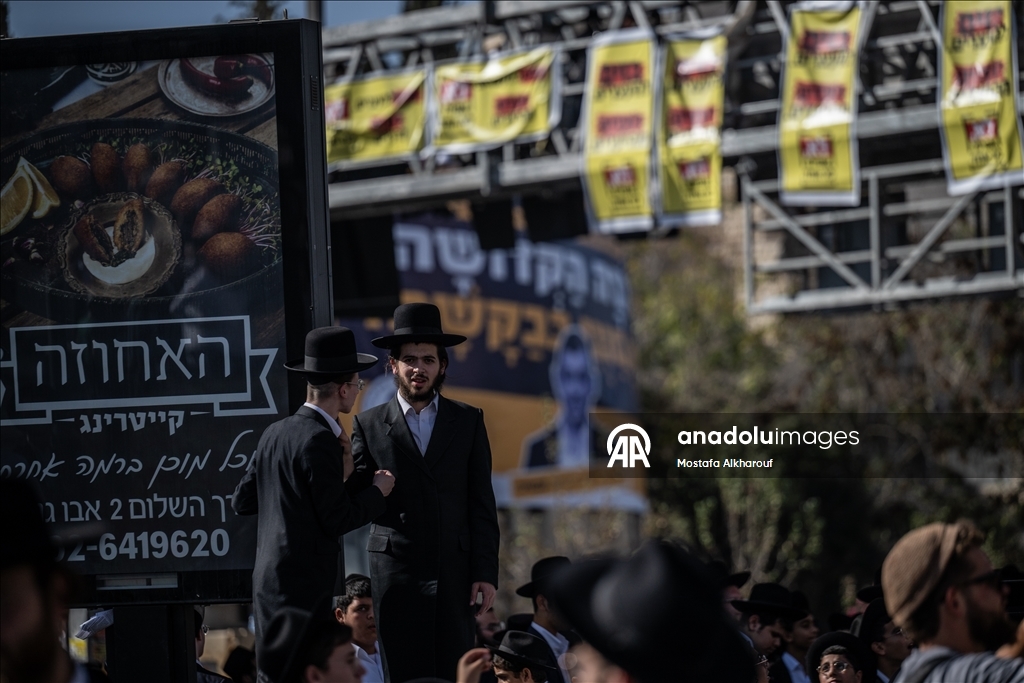 Десятки тысяч ультраортодоксов протестуют против призыва в Иерусалиме