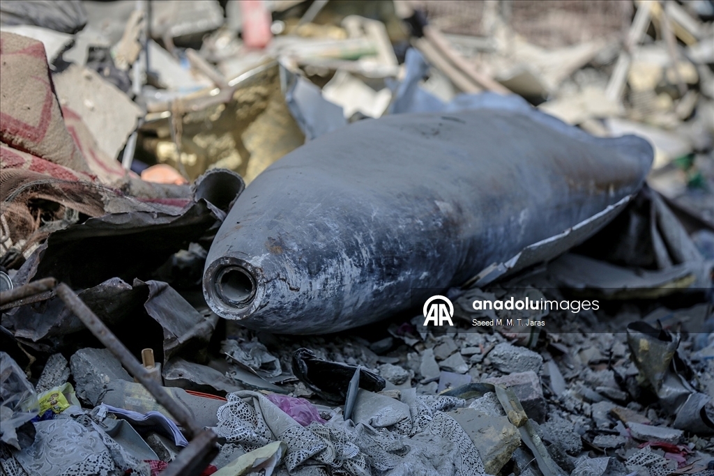 В Газе неразорвавшиеся боеприпасы представляют угрозу 9