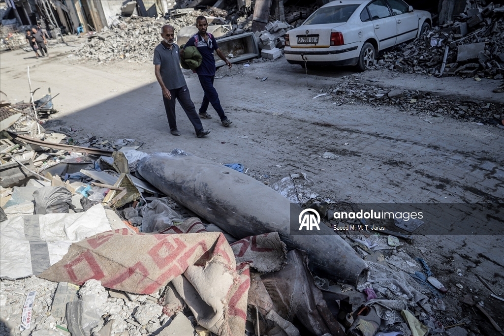 В Газе неразорвавшиеся боеприпасы представляют угрозу 4