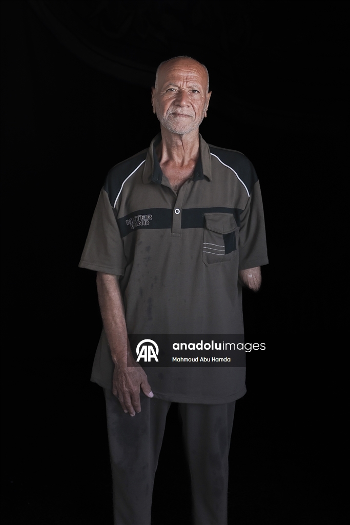 Палестинец Махмуд Саллуут, ставший инвалидом после израильских атак, борется за жизнь