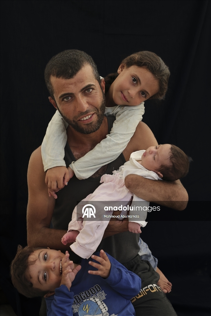 Палестинец Махмуд Саллуут, ставший инвалидом после израильских атак, борется за жизнь