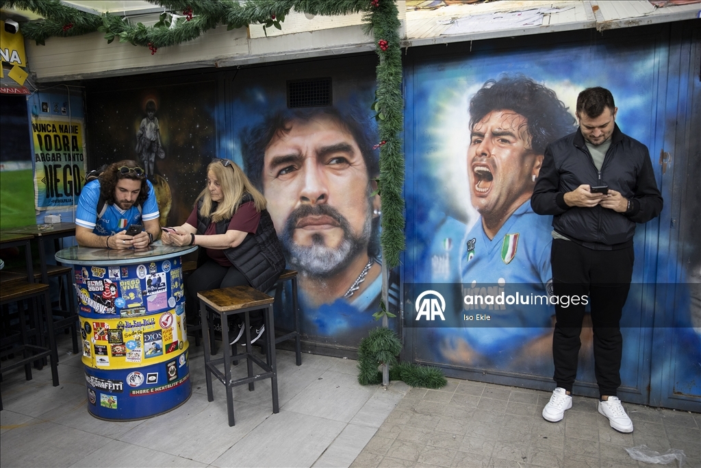 Anniversary of Diego Armando Maradona's birth in Naples