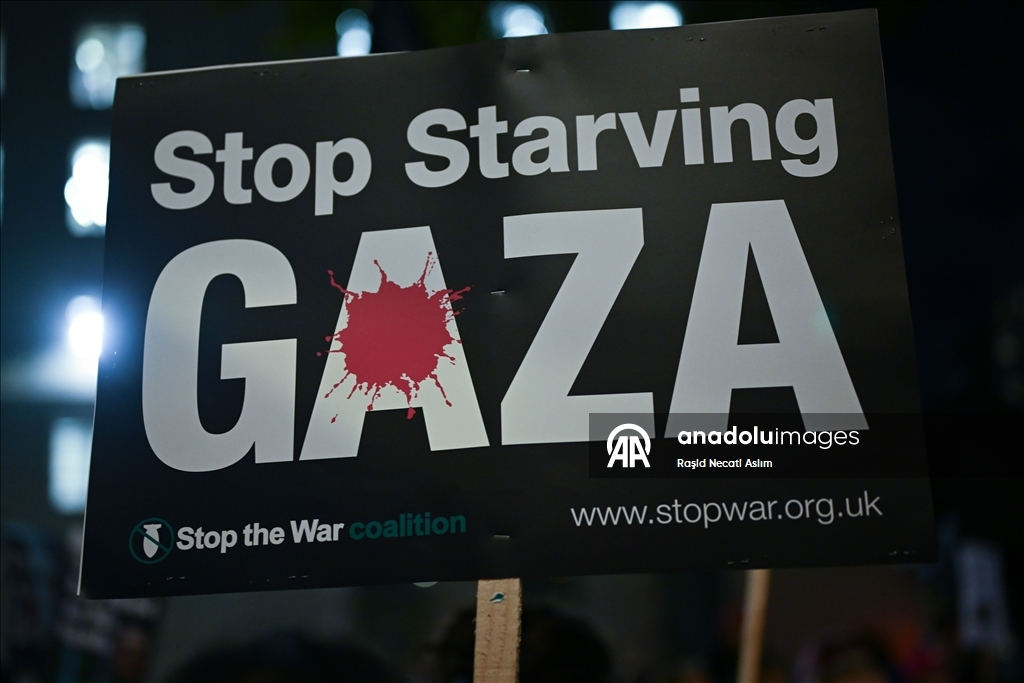 В Лондоне прошла акция против израильских атак на Газу
