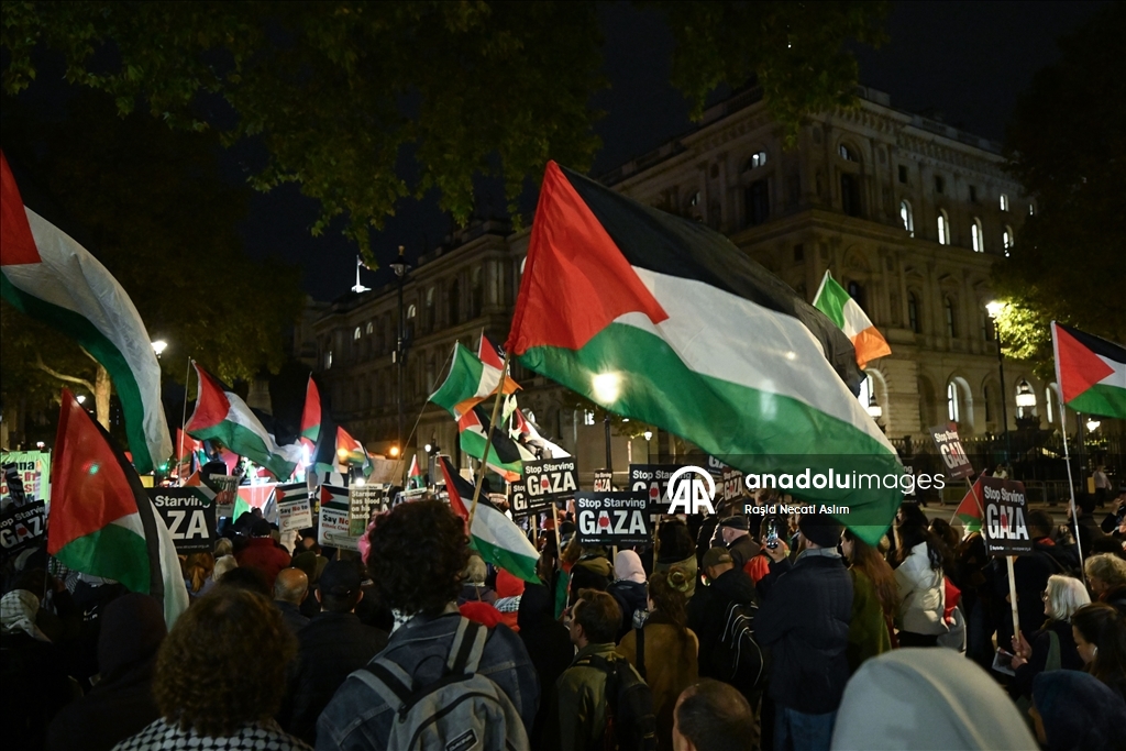 В Лондоне прошла акция против израильских атак на Газу