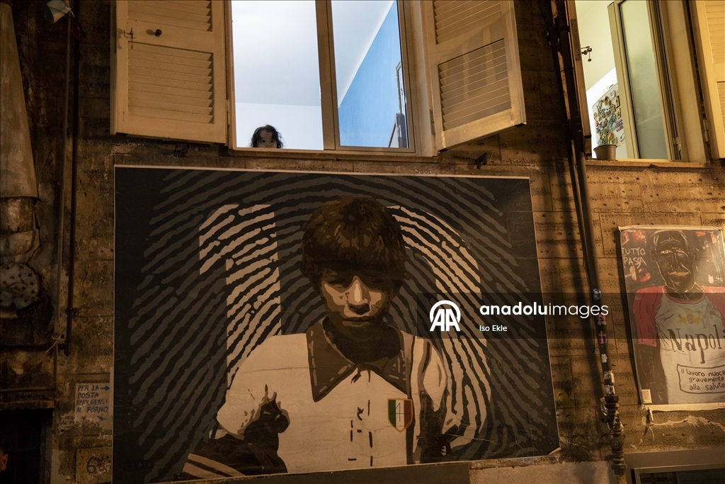 Anniversary of Diego Armando Maradona's birth in Naples